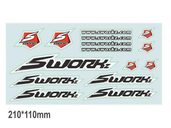 SWORKz Original Logo Sticker (2)